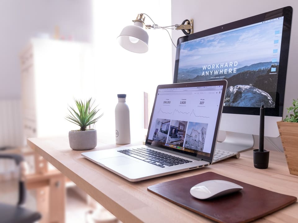 Esempio di sito minimalista